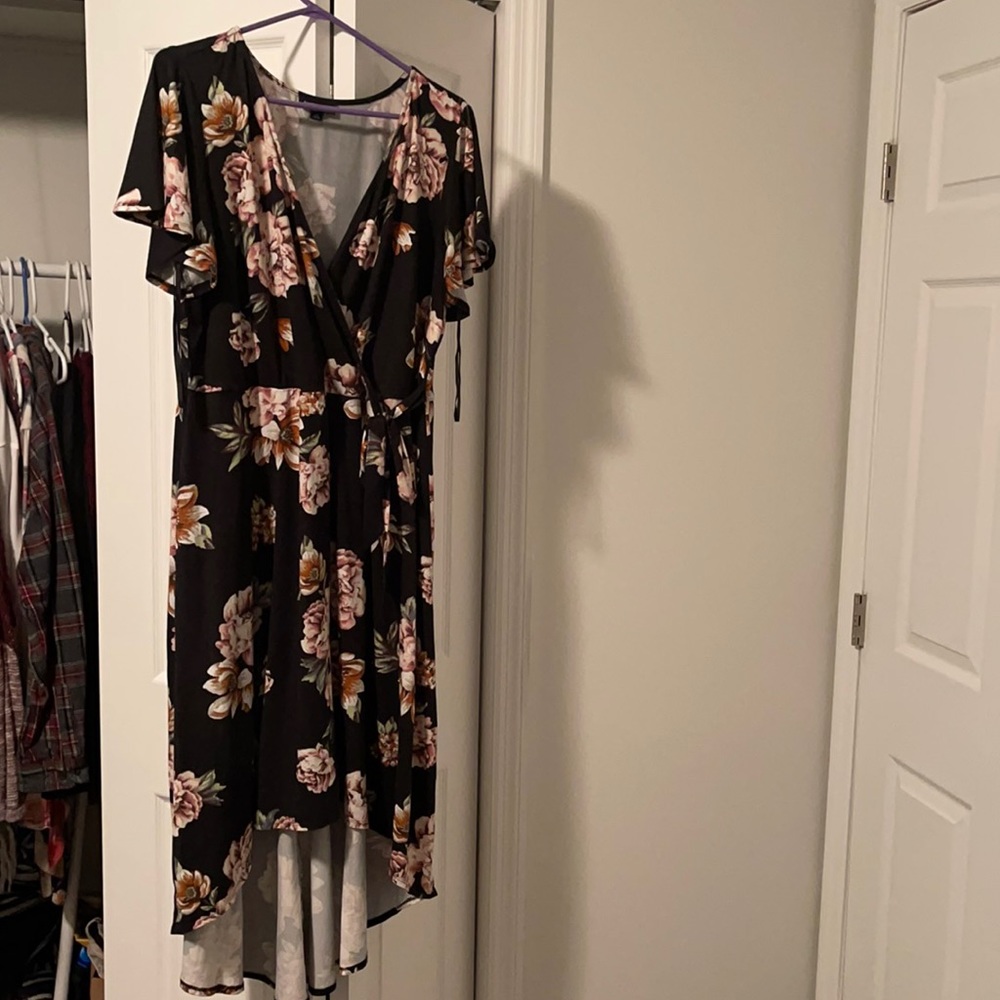 Super soft 2X high low dress!